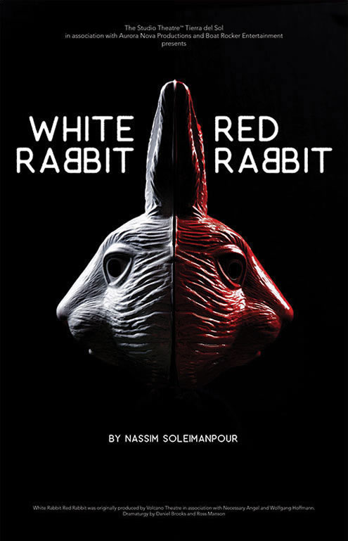 White Rabbit Red Rabbit poster