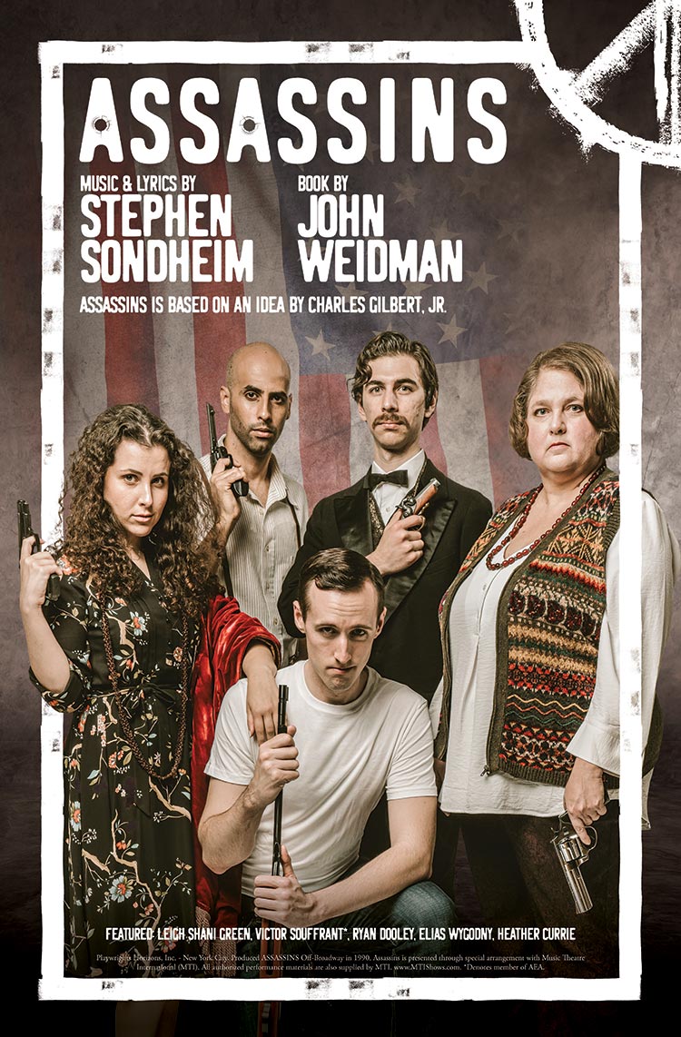 Assassins Poster: Steven Sondheim, John Weidman