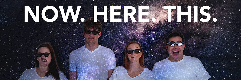 Now. Here. This. Banner