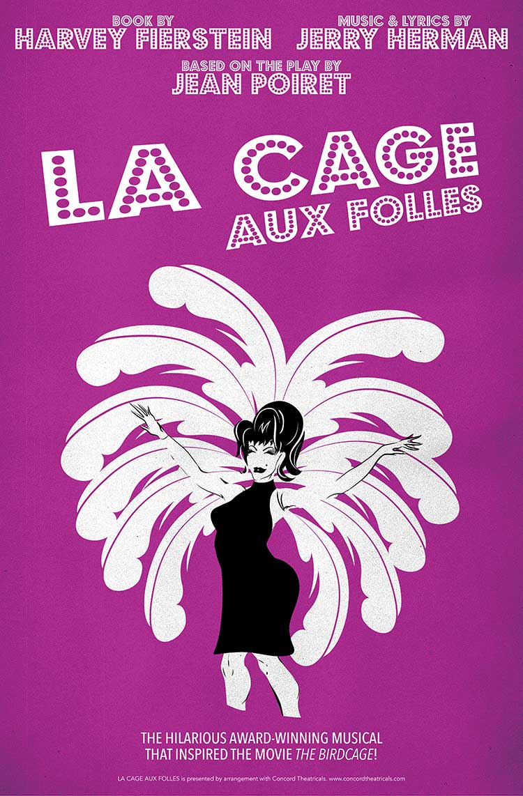 lacageauxfolles Poster